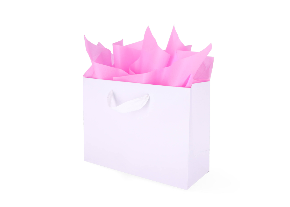 TIS-04: 760 x 500 mm colored tissue paper, light pink 1