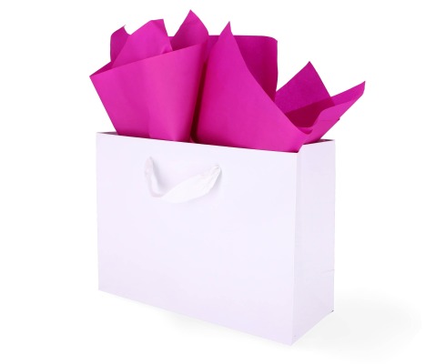 TIS-66: 760 x 500 mm colored tissue paper, purple 1