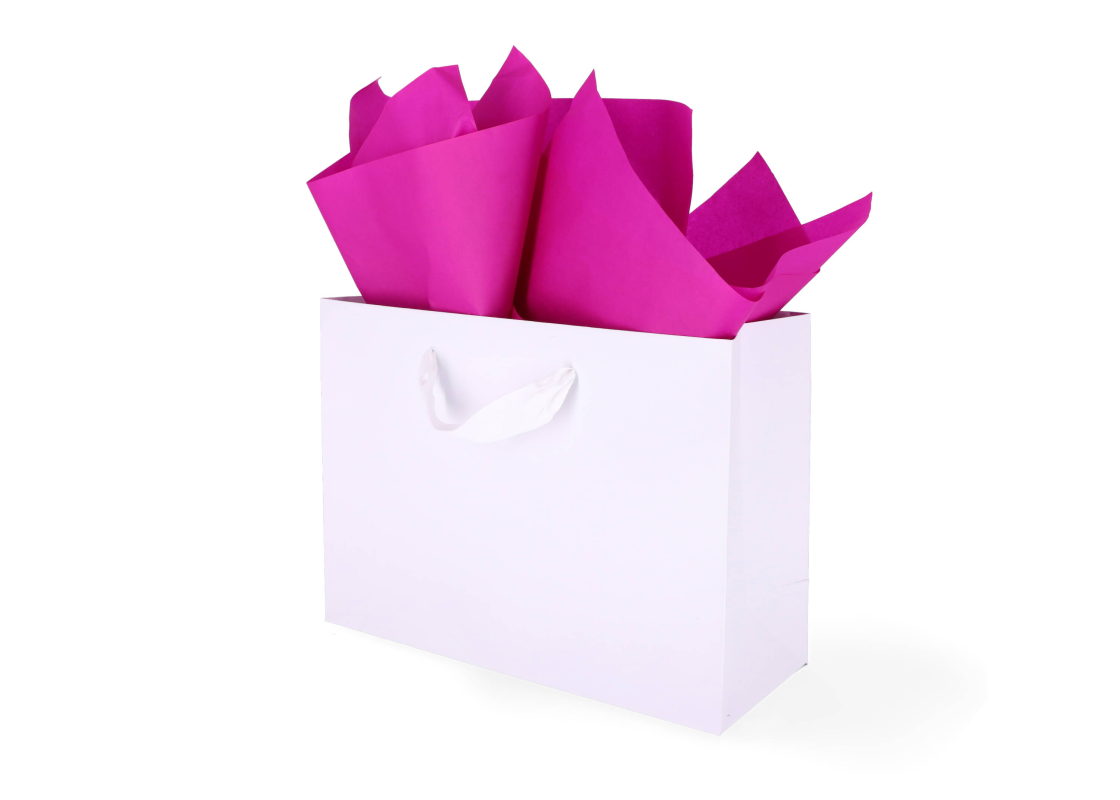 TIS-66: 760 x 500 mm colored tissue paper, purple 1