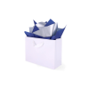 TIS-8006: 760 x 500 mm metallized wrapping tissue paper, silver-blue 4