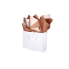 TIS-8045: 760 x 500 mm metallized wrapping tissue paper, cooper-platinum 4