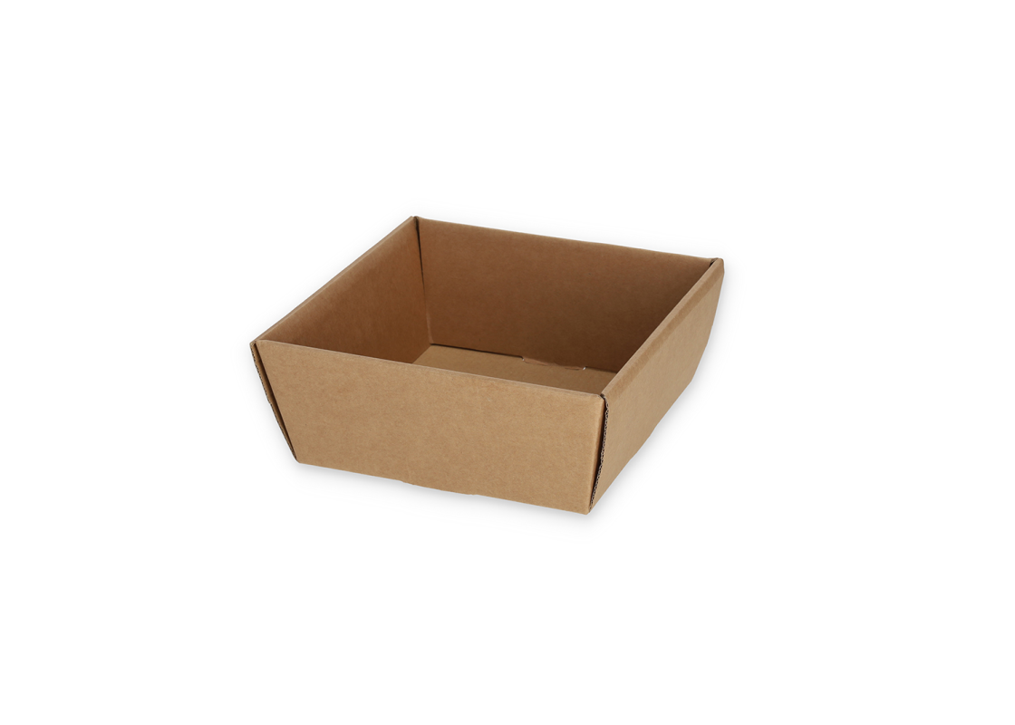 TRAY-1: Gift set box with transparent lid, 170x170x80 mm 2