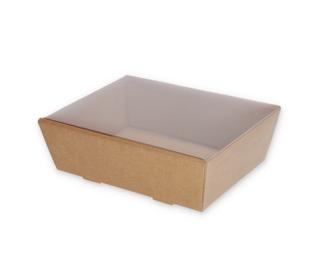 TRAY-4: Gift set box with transparent lid, 230x170x80 mm 1