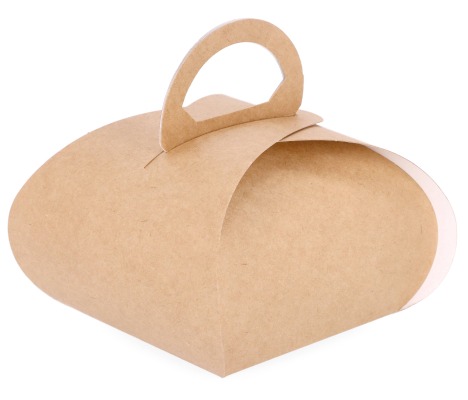 TUL-1: 100 x 100 x 80 mm <br>Cake Box Tulip 1