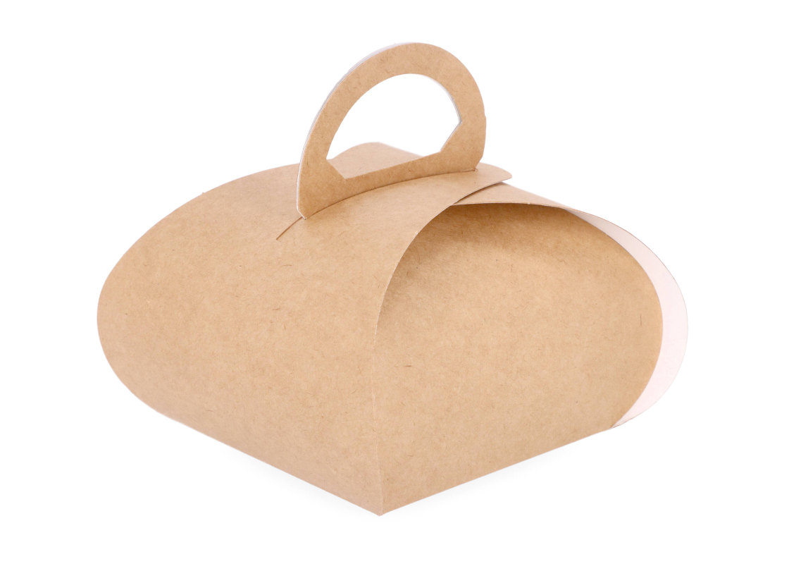TUL-1: 100 x 100 x 80 mm <br>Cake Box Tulip 1