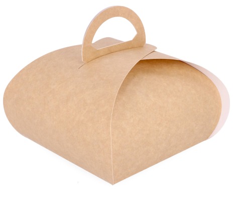 TUL-2: 190 x 190 x 130 mm <br>Cake Box Tulip 1