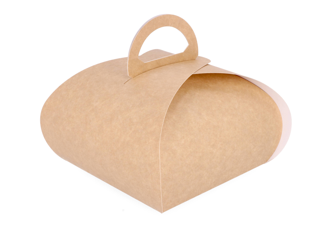 TUL-2: 190 x 190 x 130 mm <br>Cake Box Tulip 1