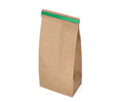 KLIPS-140Z: Green 140mm x 8mm tape for closing bags 1