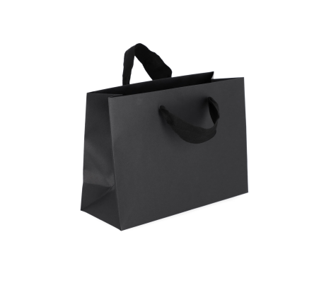 VIP-1: 300 x 120 x 220 mm paper bag with fabric handles 3