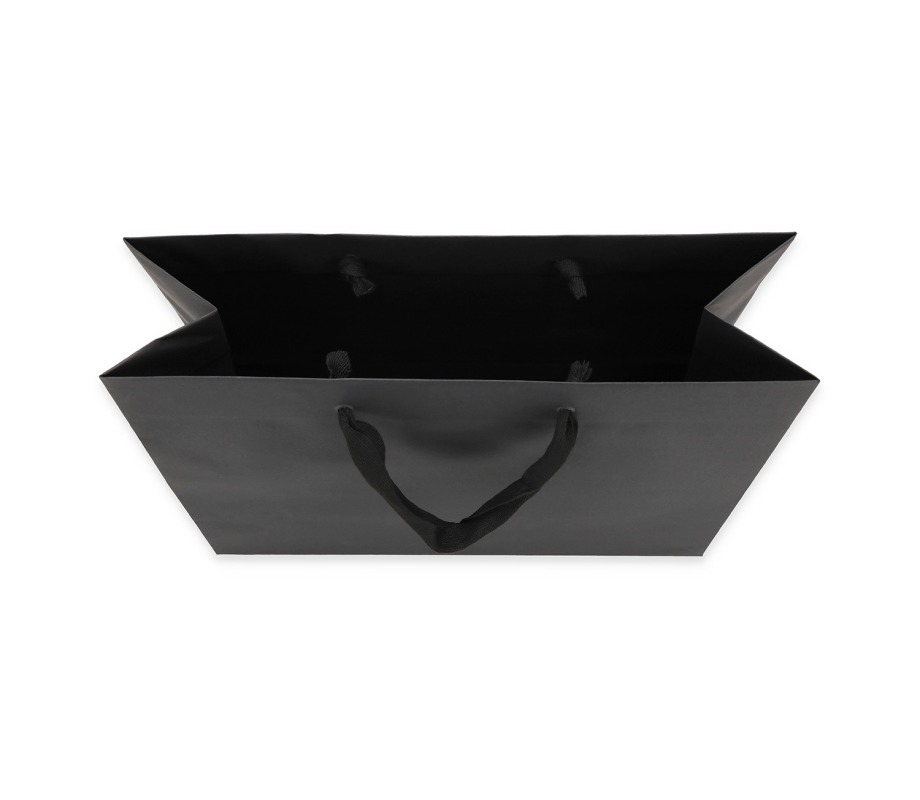 VIP-1: 300 x 120 x 220 mm paper bag with fabric handles 14