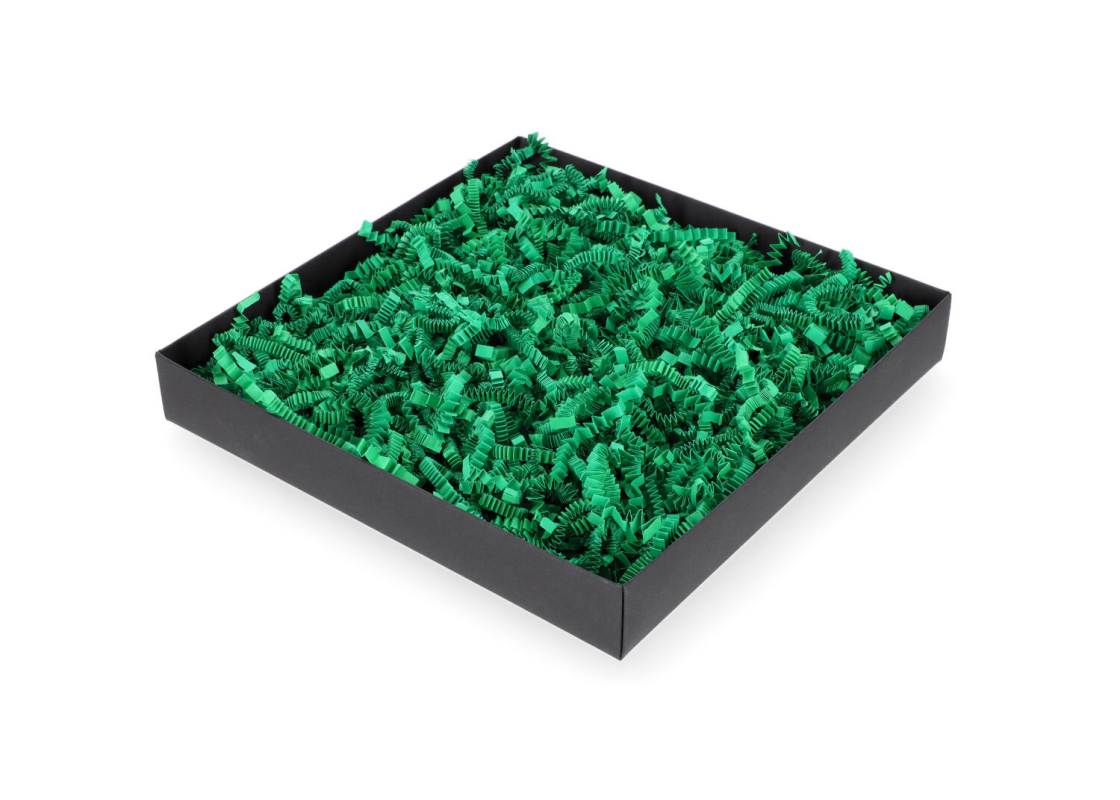 PDR-D4/1-ZA: 1 kg. green color shredded paper 1